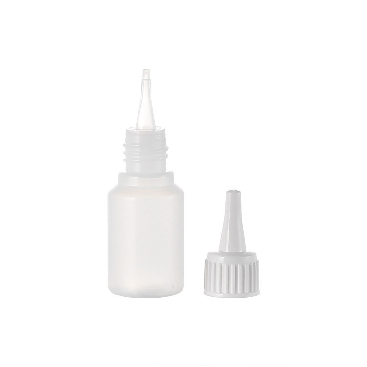 Custom Empty Hdpe Ldpe Glue Squeeze Bottle 30Ml Small Empty Super Glue Bottle