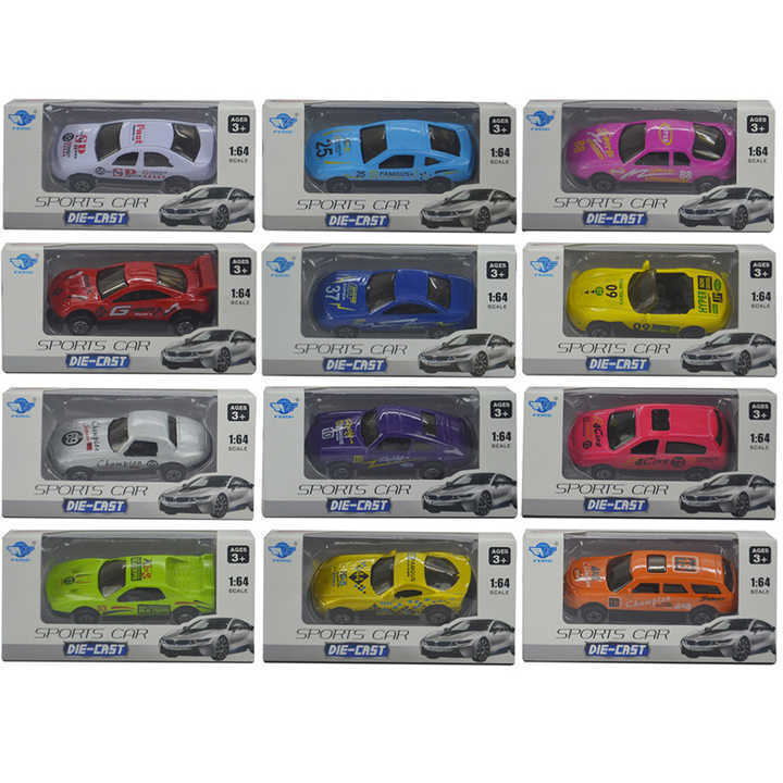 Wholesale Cheap 3 inches Metal Cars for Toddlers Kids Children Diecast Toys 2023