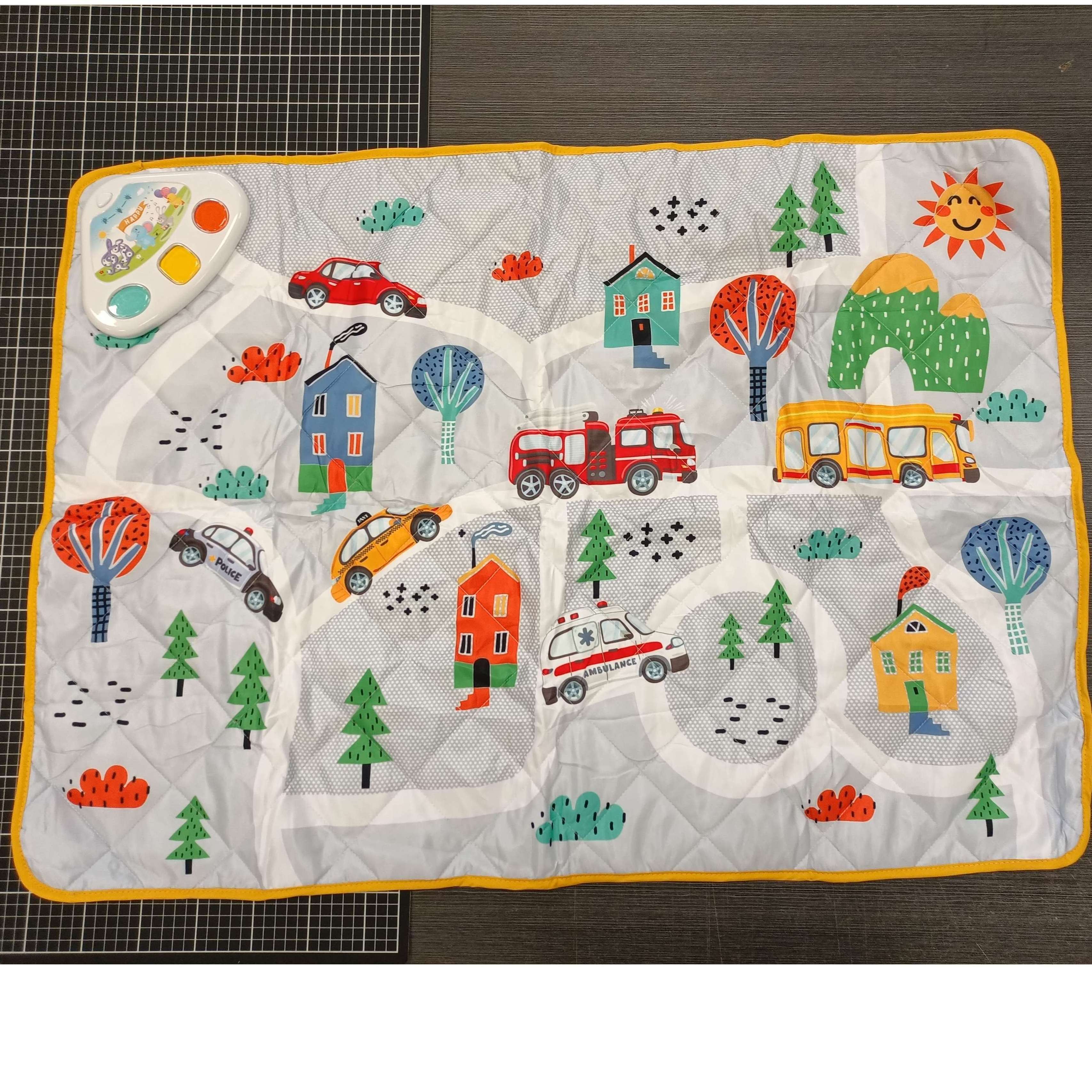 2024  Multi-functional Baby Music Play Mat Vacuum Packing Sleeping Game Baby Play Gym Mat With Piano