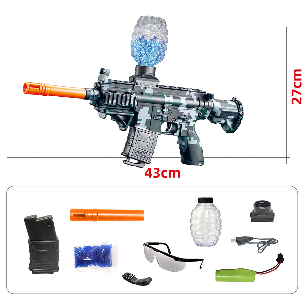 Samlok Hot Sale 7-8mm Gel Water Balls Gun Splatter Ball Gel Toy Adults Kids Outdoor Shooting Activity Toy Gun