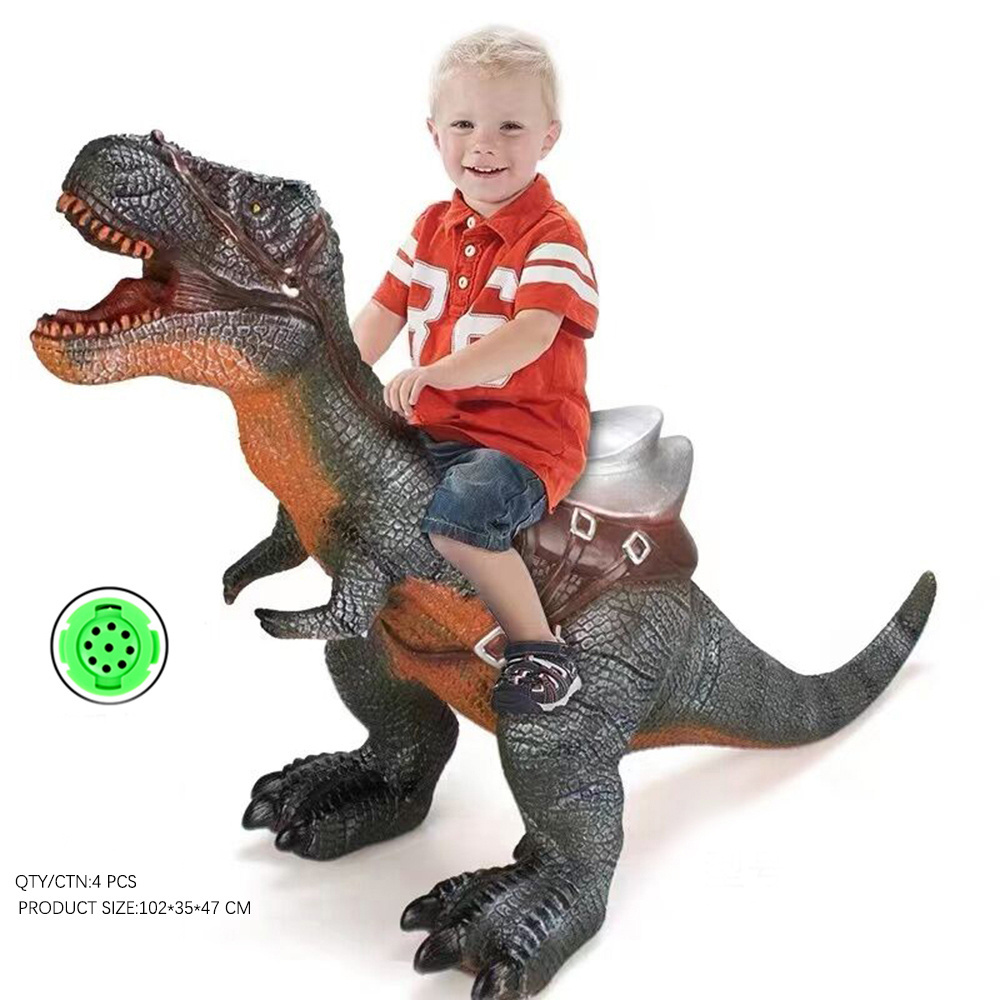 Riding Rubber Dinosaur Ride On Toy With IC Best Selling Toy Kid's Chair Animals