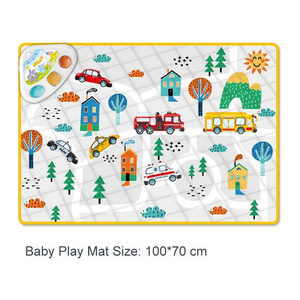 2024  Multi-functional Baby Music Play Mat Vacuum Packing Sleeping Game Baby Play Gym Mat With Piano