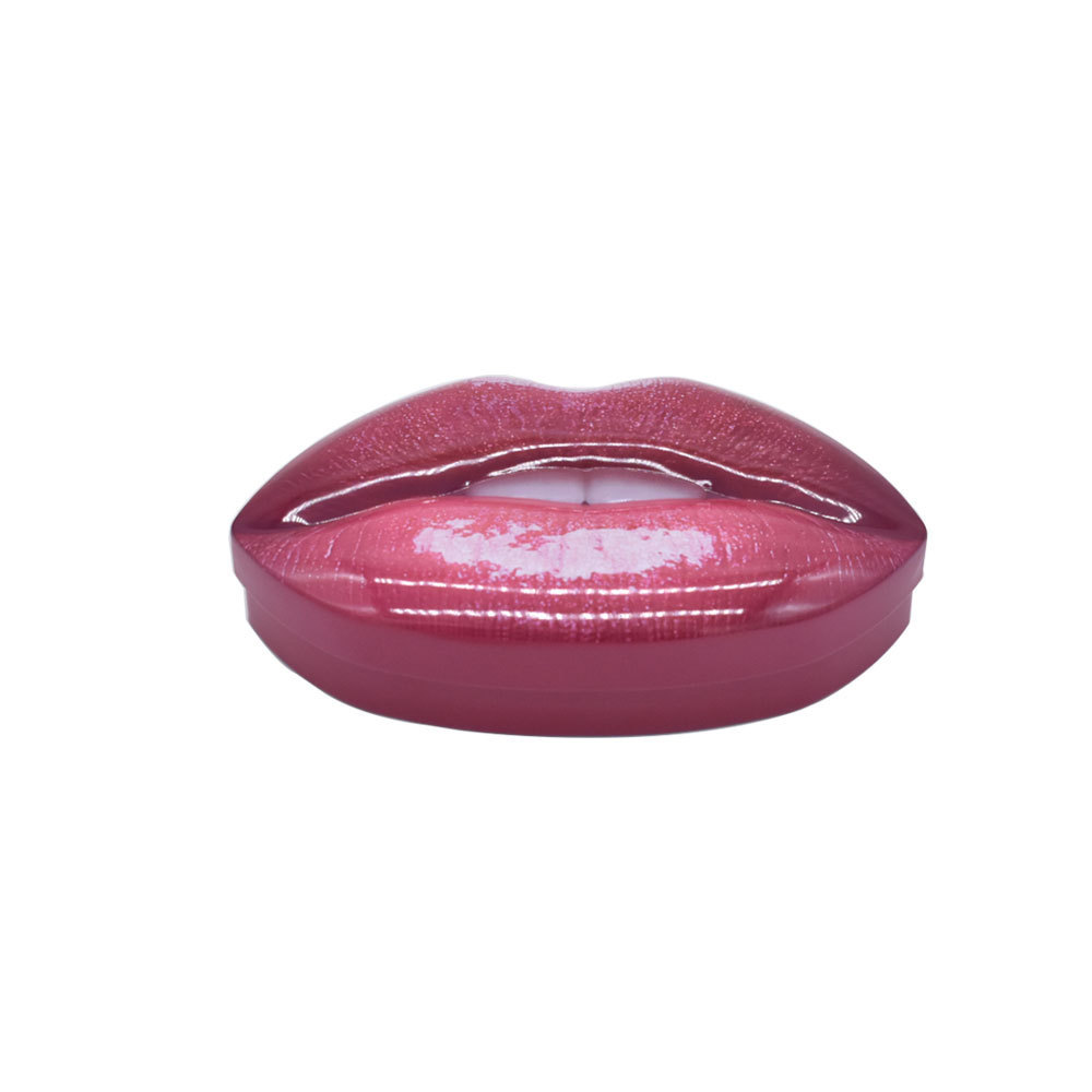 Cosmetic Lip Sleep Mask Lip Balm Metal Lip Shaped Tin Box