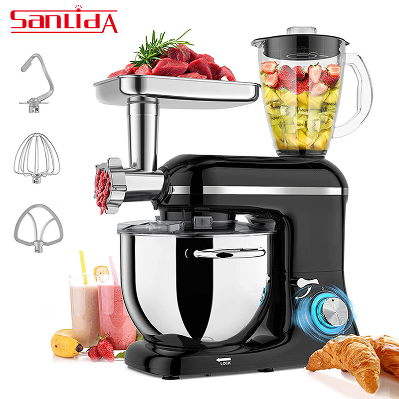 4L 5L 6L 7L 10L Stand Mixer Multifunctional Food Processors Home Kitchen Electric Stand Food Mixer