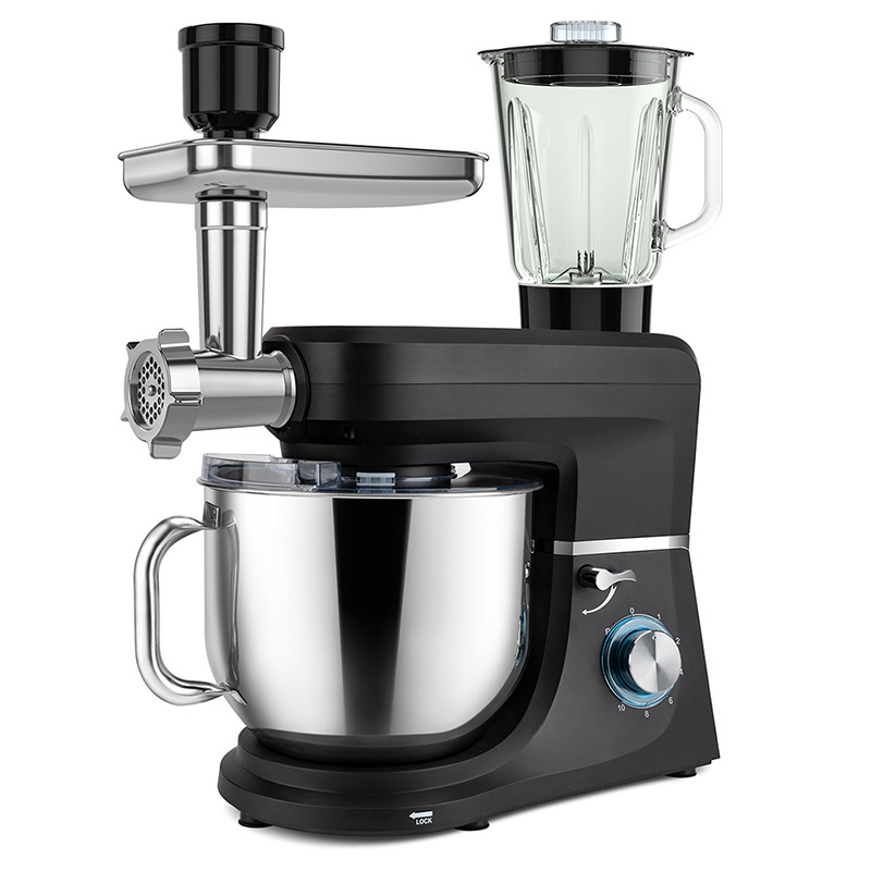 Stand Grinder Professional Multifunction Food Processor 1400W Blender Food Stand Mixer