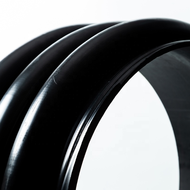 Winding Structure Wall Plumbing Water Pipe Sewer Pipe Hdpe Carat Tube For Drainage And Sewage