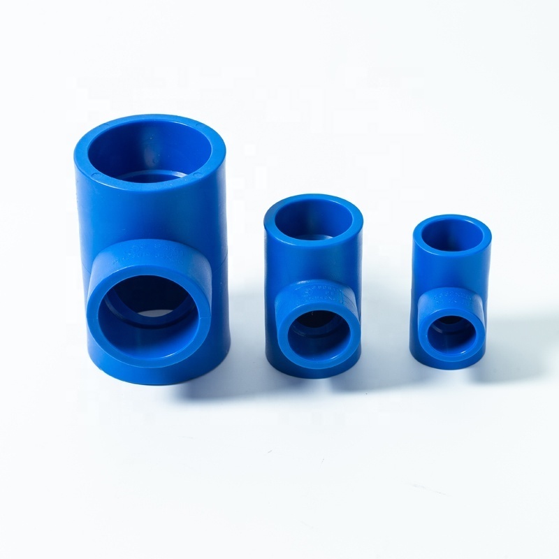 Hot Selling Resistance To Tension Multi-Type Pe Tee Pe Pipe Fitting Reducer Tee For Water Supply