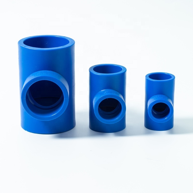 Hot Selling Resistance To Tension Multi-Type Pe Tee Pe Pipe Fitting Reducer Tee For Water Supply