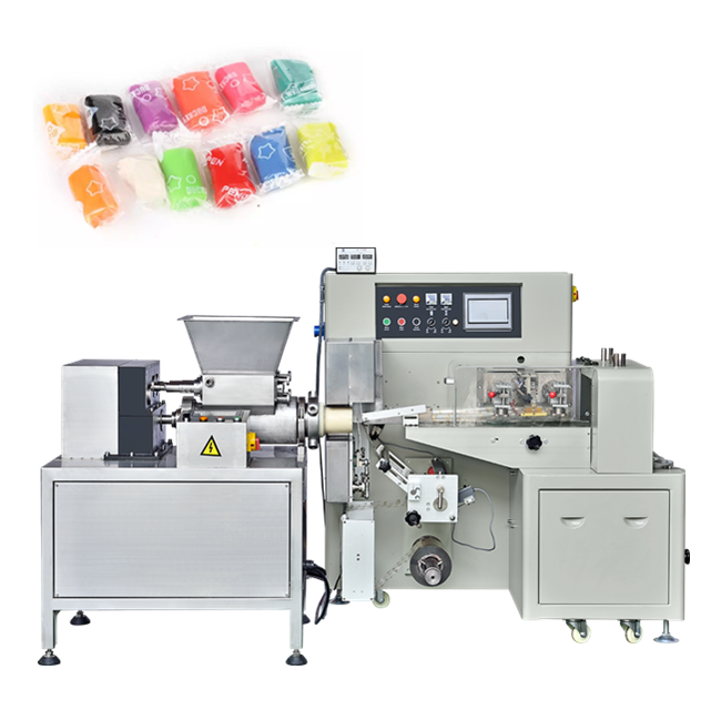 Hot Selling Automatic Soap Play Dough Extruder And Packing Machine  Soap Dough Packing Machine