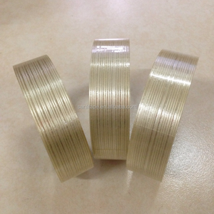 Ceramic Tile Tape Glass Fiber Tape / Filament Tape 70 Degree Resistance