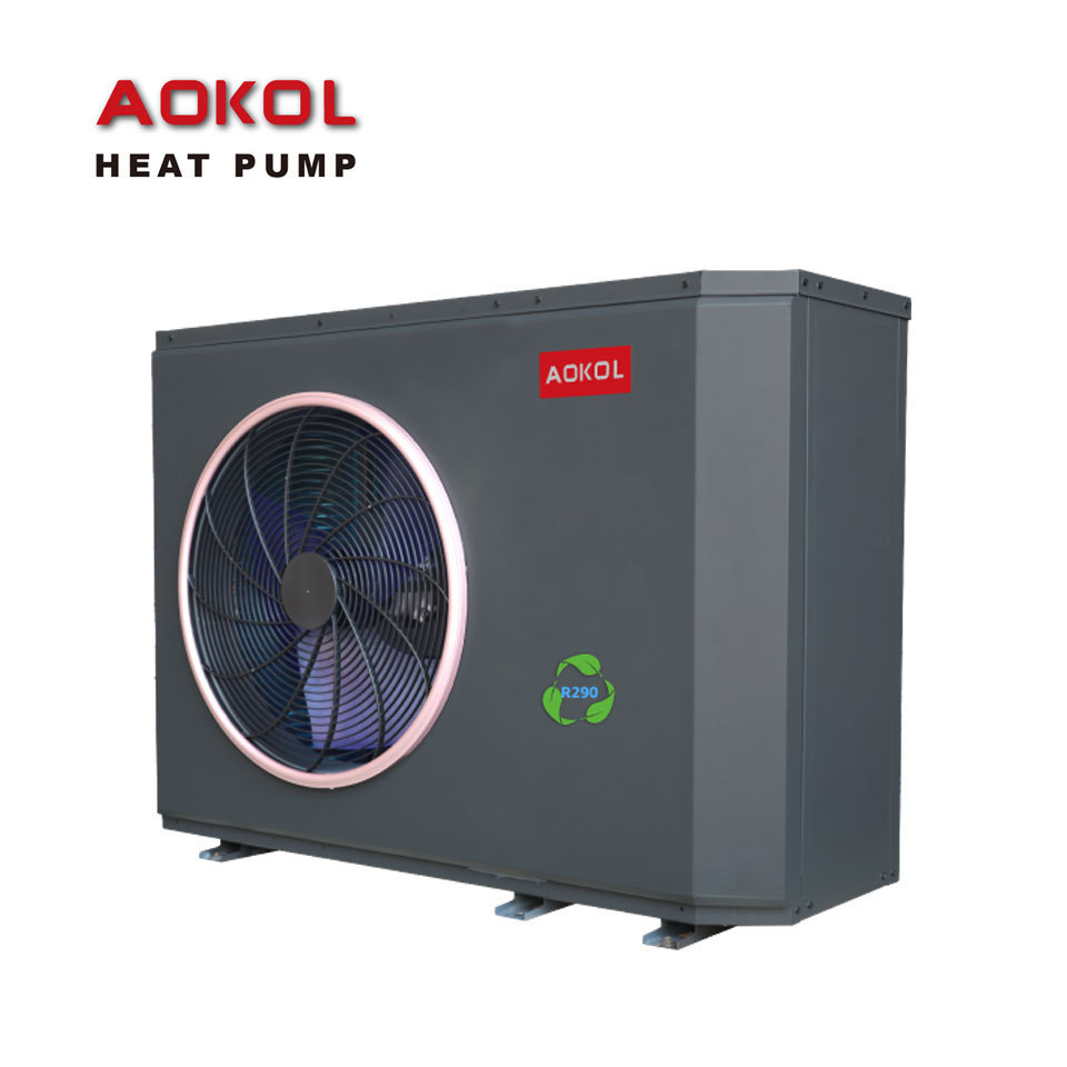 Air to Water Heat Pump Water Heater R290  -25 degree EVI floor heating and DHW