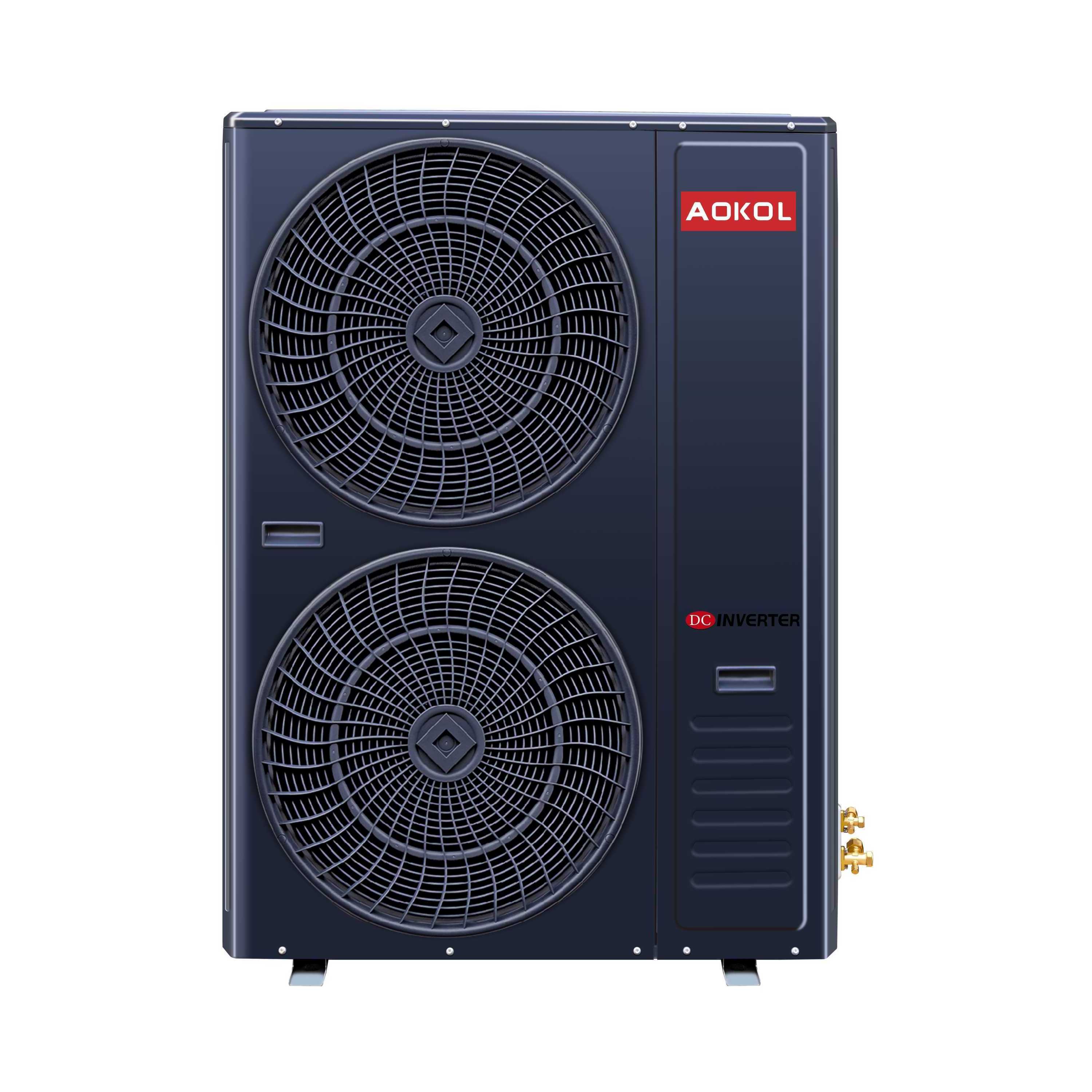 Energy saving A+++ heat pump, AOKOL Factory R32  18kW Split type  Air to Water Heat Pump,Wifi control DC inverter EVI  heat pump