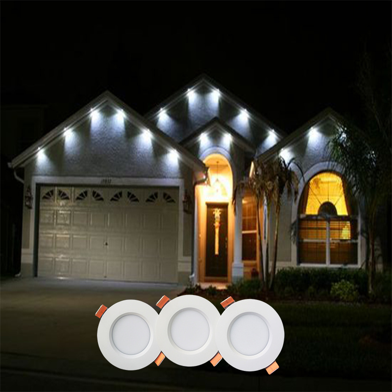 Factory custom permanent soffit holiday lights SMD5054 garden outdoor led light landscape lighting led 12v