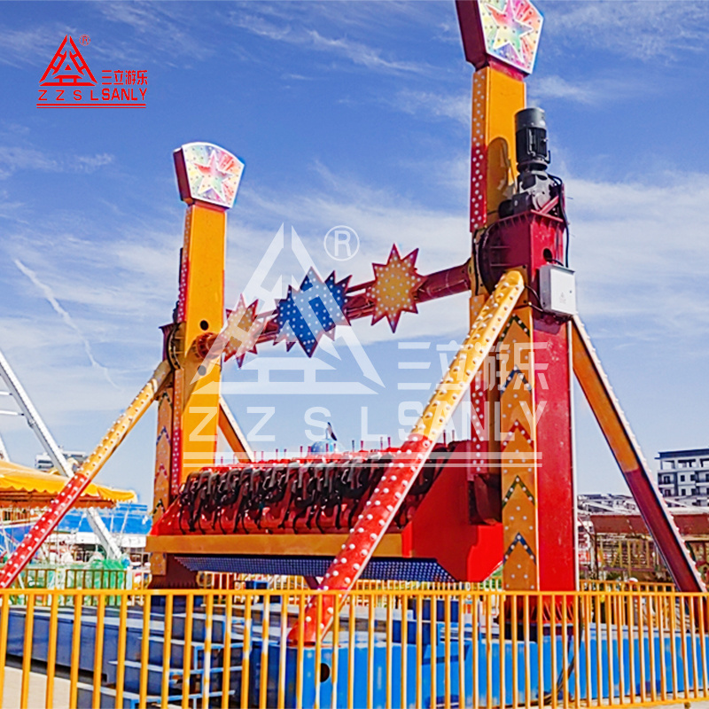 Build Your Own Big Amusement Park 360 Spinning Carnival Game Thrill Attraction Rides Swing Space Travel Adult Top Spin Rides