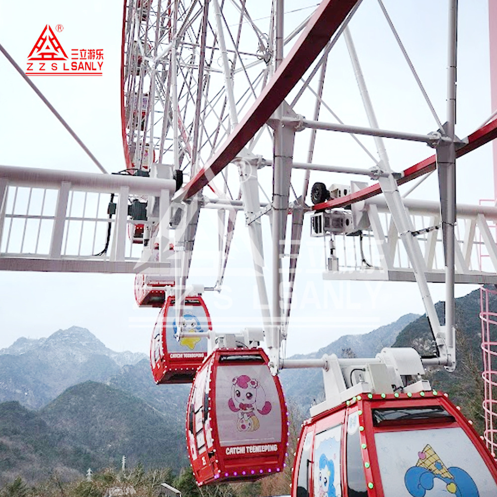 Factory Sale Large Outdoor Amusement Park Ride 30/42/46/50/65/88M Ferris Wheel With Air Conditioner