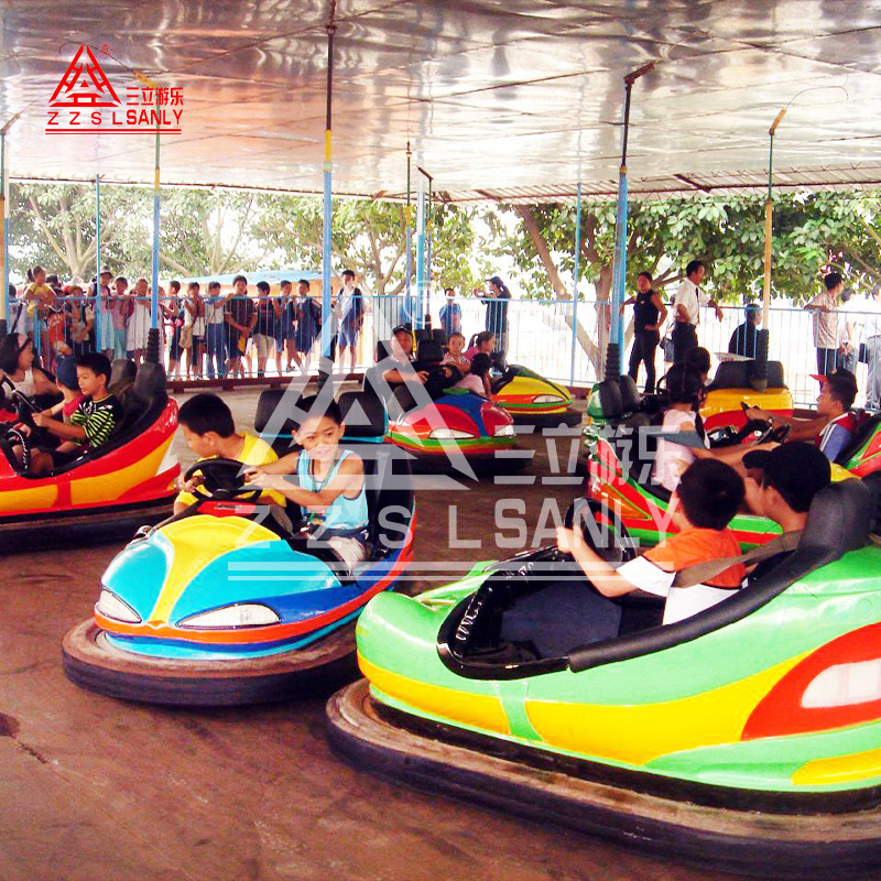 CE Certified Funfair Attraction Kids Indoor Outdoor Carnival Luna Shopping Mall Kiddie Bumper Car Amusement Park Rides For Sale