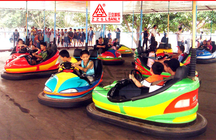 Fairground Attraction Electric Kids Carnival Ceilling Funfair Adult Skynet Amusement Park Rides Bumper Cars For Outdoor Indoor