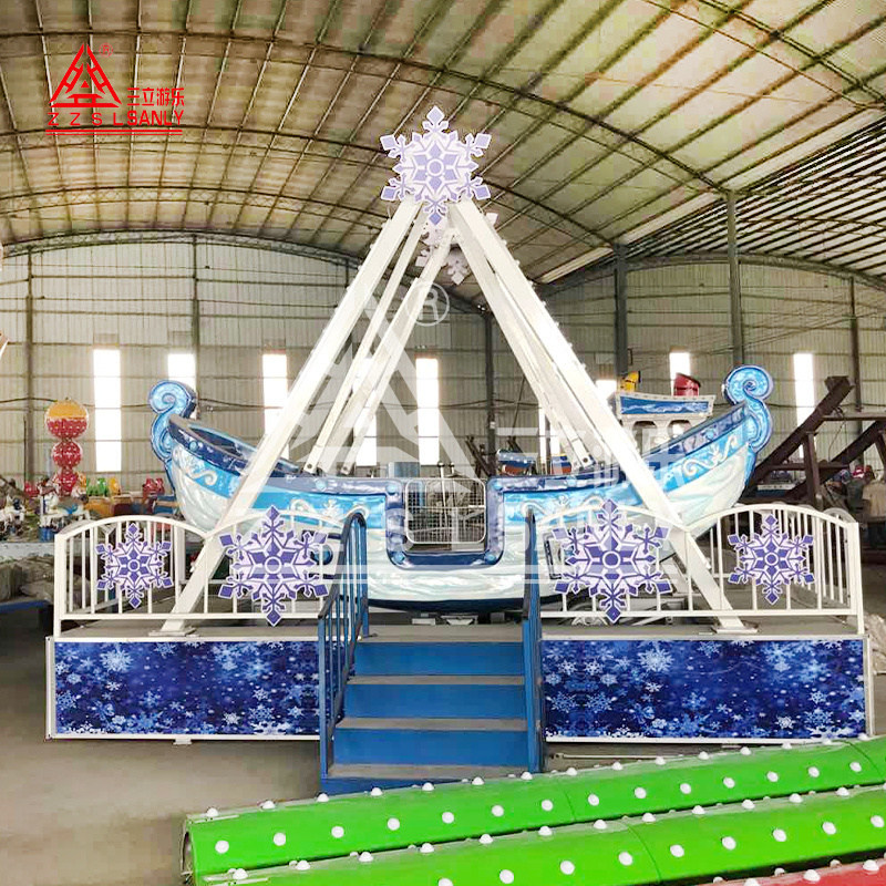 Cheap Price Mini Amusement Park Rides Flying Pirate Ship For Children Electric Theme Park Attractions Swing Viking Boat For Sale