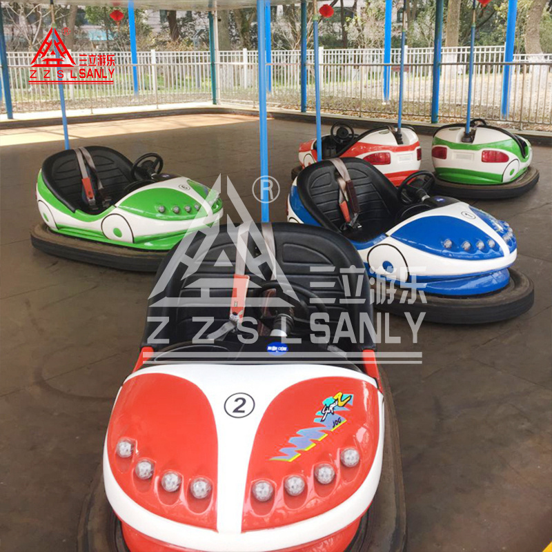 CE Certified Funfair Attraction Kids Indoor Outdoor Carnival Luna Shopping Mall Kiddie Bumper Car Amusement Park Rides For Sale