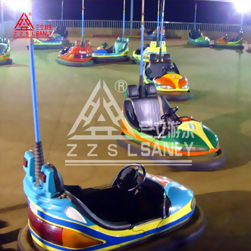 Fairground Attraction Electric Kids Carnival Ceilling Funfair Adult Skynet Amusement Park Rides Bumper Cars For Outdoor Indoor