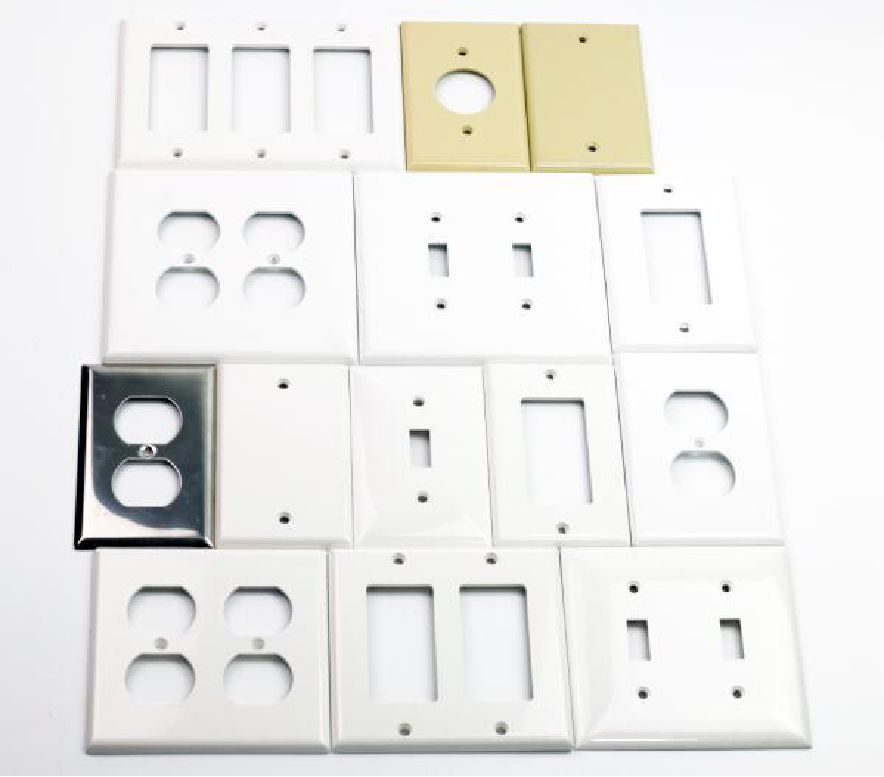 1-5 gang wall plate Decora Plus Wallplate wall decor 1 gang dublex autlet plate