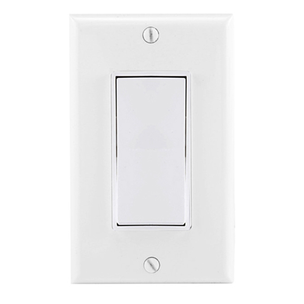 USA 1 Gang Single Plastic Decorative GFCI Receptacle Faceplate Electric Plain Material Toggle Light Switch Wall Plate Cover