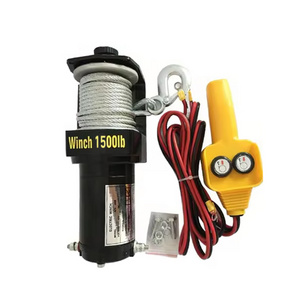 12000lbs ATV UTV Mini 24v Electric Winch with Synthetic Rope