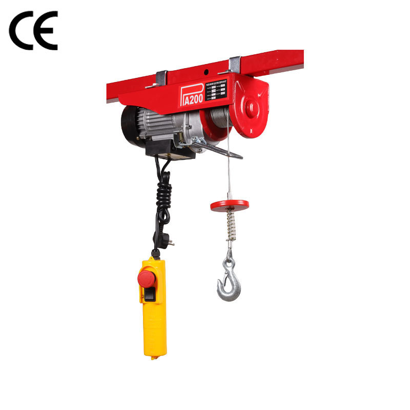 China Supplier Electric Chain Block 300kg 400kg Chain Electric Hoist With Hook