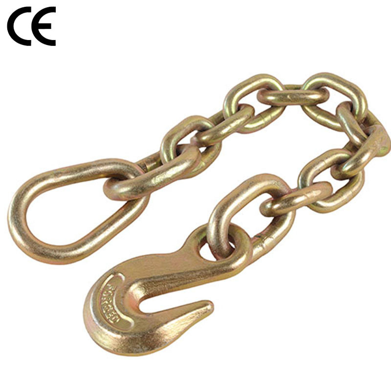 High quality heavy duty short link G80 G100 alloy steel black load chain 6mm-100mm