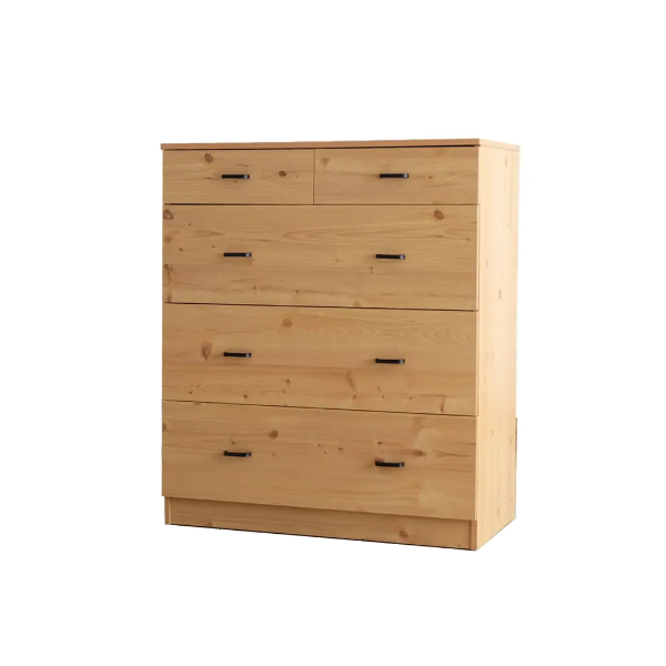 Large Capacity 5-Drawers Chest with Spacious Closet Storage Drawers