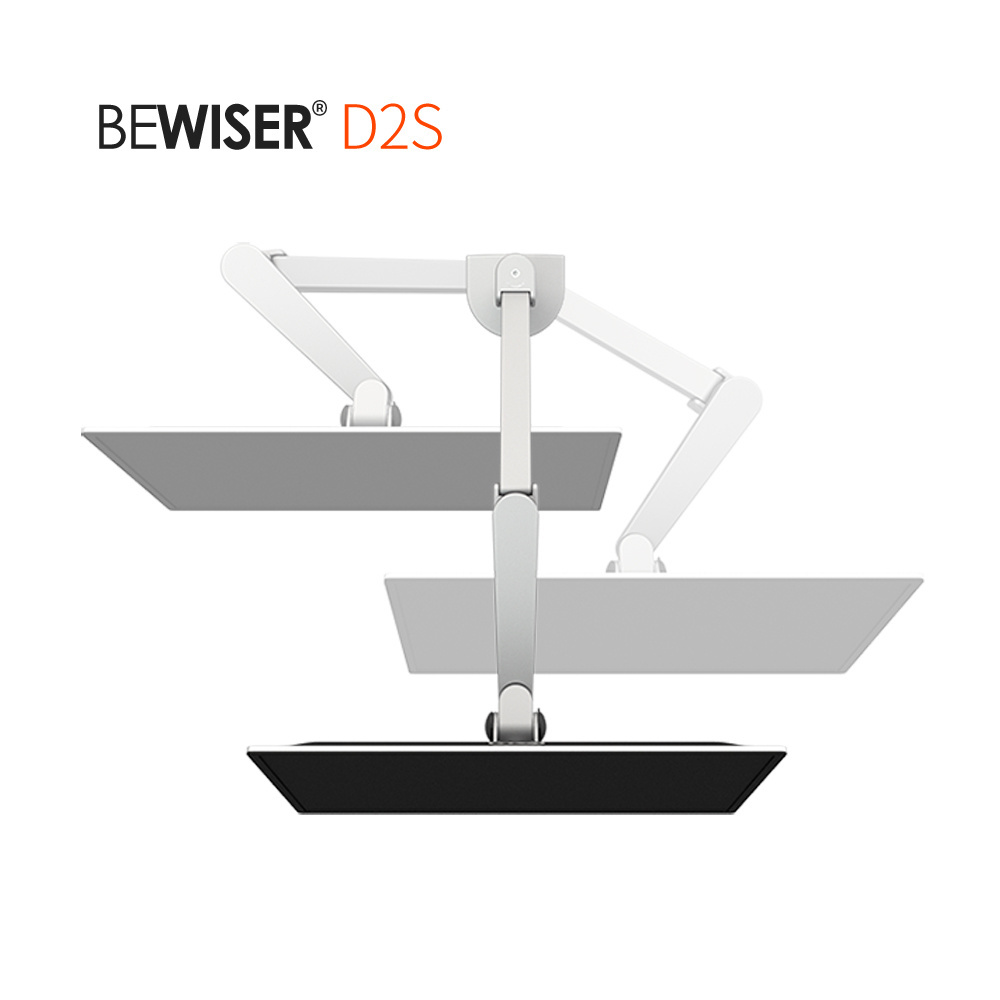 Computer Monitor stand LCD monitor swing stand Flexible monitor arm stand(BEWISER D2S)