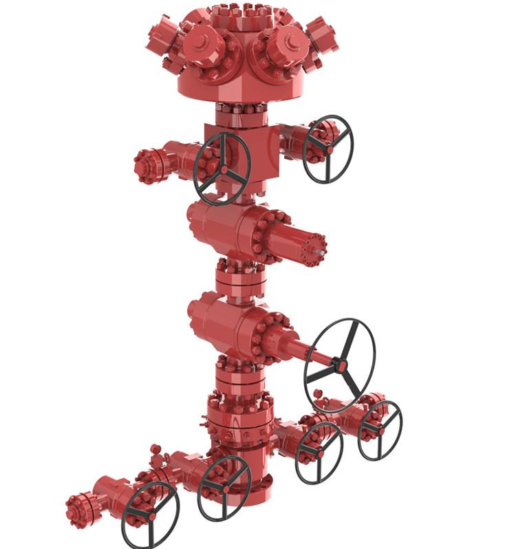 API 6A Wellhead Assembly Drilling Well Completion Wellhead Christmas Tree