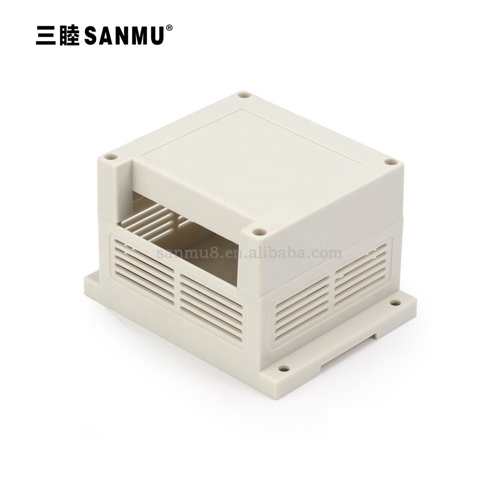 SM3-03:115*90*72MM  Plastic enclosure for power supply ABS PLC din rail industrial control enclosure