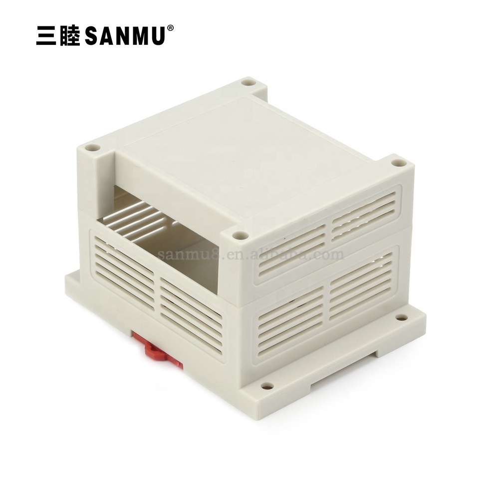 SM3-03:115*90*72MM  Plastic enclosure for power supply ABS PLC din rail industrial control enclosure