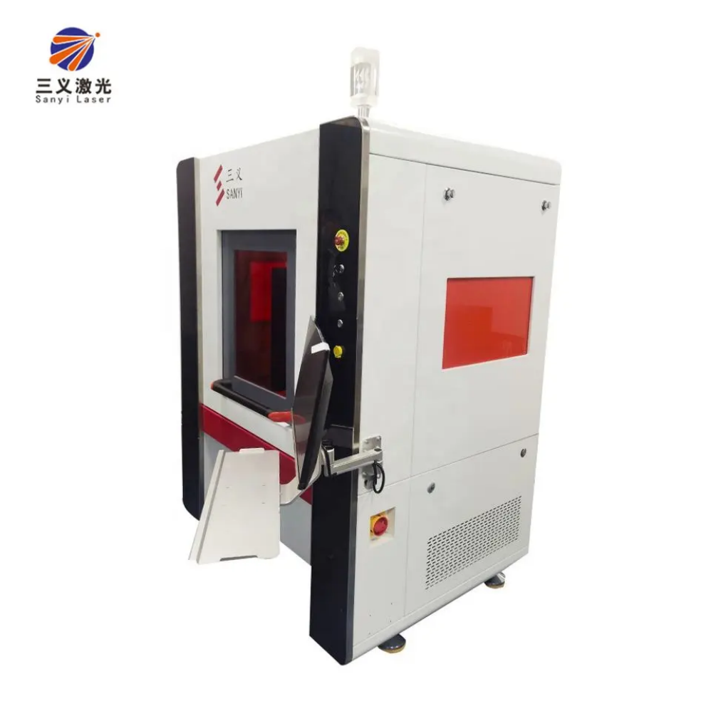 SANYI High Accuracy Uv Cold Laser Cutting Equipment Machine For Rough Natural Cvd Diamond Jewelry Gem Stone