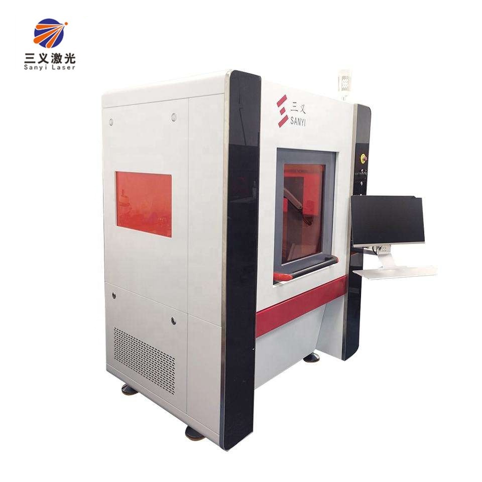 Sanyi Self-Developed Customized Water Cooling 355Nm Uv Automatic Cnc Laser Diamond Cutting Machine