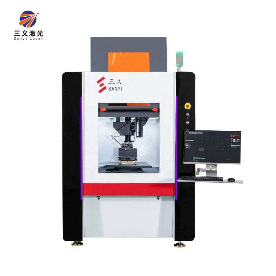 Sanyi High-Accuracy Low Risk Low Power 355Nm Uv Water Cooling Laser Diamond Cutting Machine For Slice