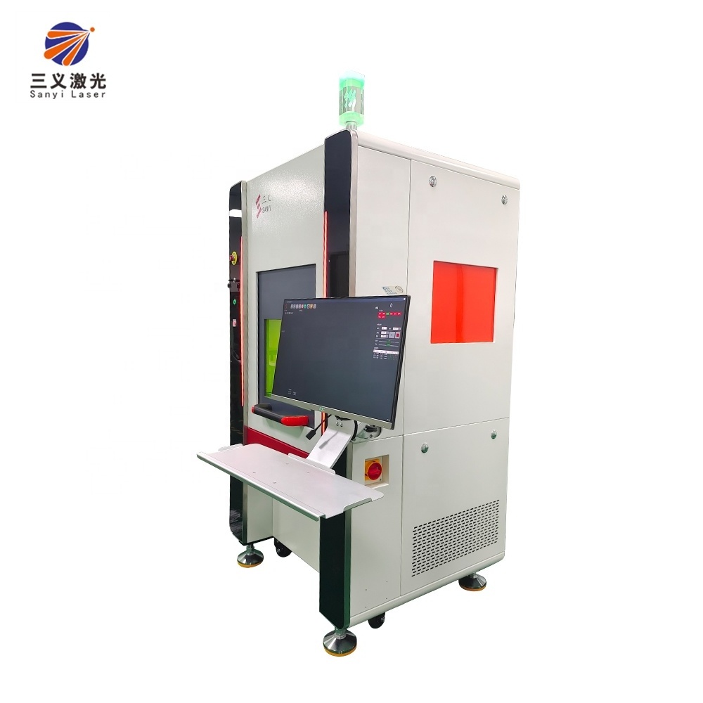 Sanyi Manufacturer 1064 Infrared Laser Air-Cooled Hard Wear-Resistant Engraving Laser Inscription Machine On Diamond