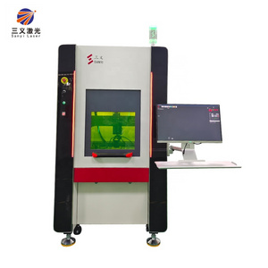 SANYI CCD Visual Positioning System Air Cooling Diamond Green Laser Inscription PDC Engraving Machine