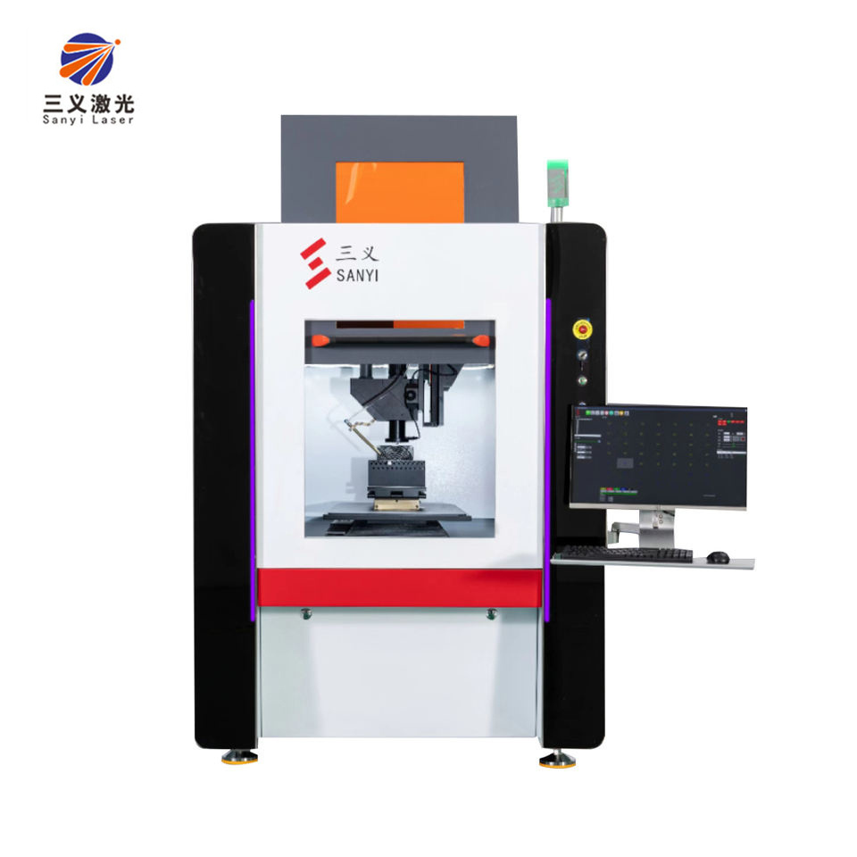 SANYI Laser Technology Easy installate High Accuracy Cold UV Laser Diamond Safe Cutting Sawing System Machine