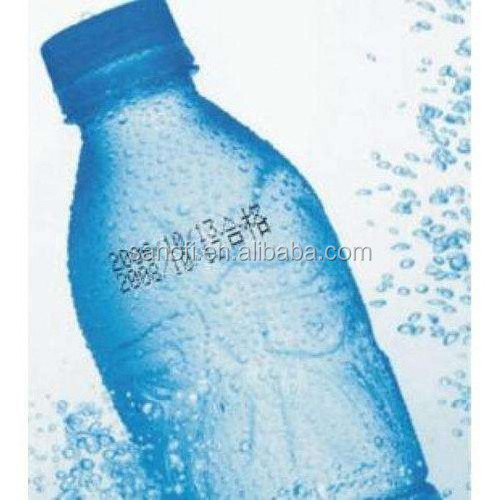 Automatic beverage bottle date and code printing machine