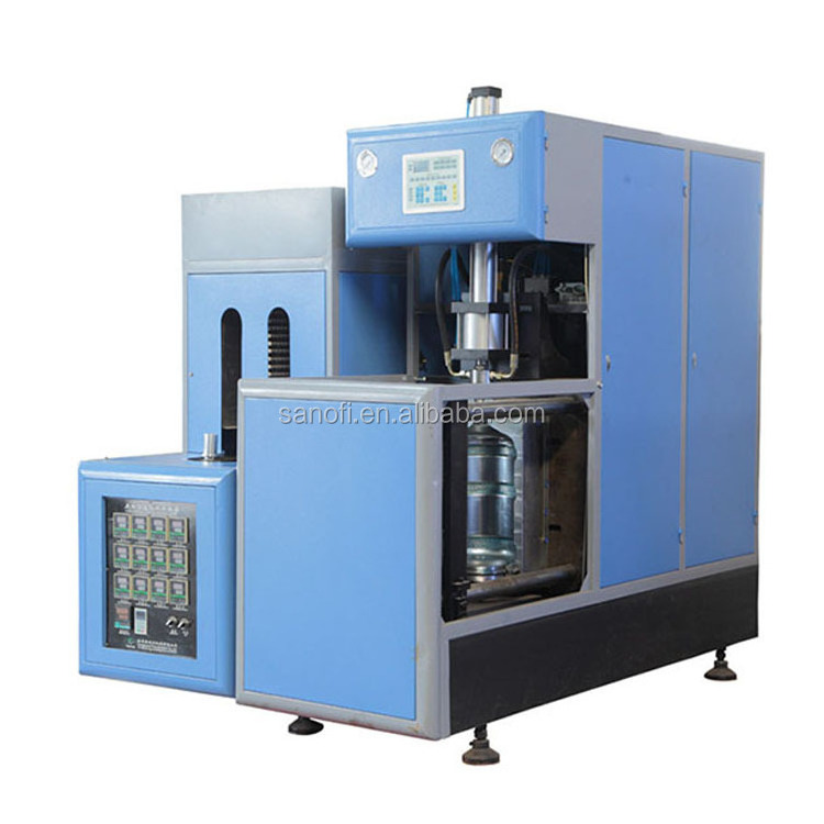 Semi-Automatic PET Preform Blowing 5 Gallon Plastic Bottle Making Machine