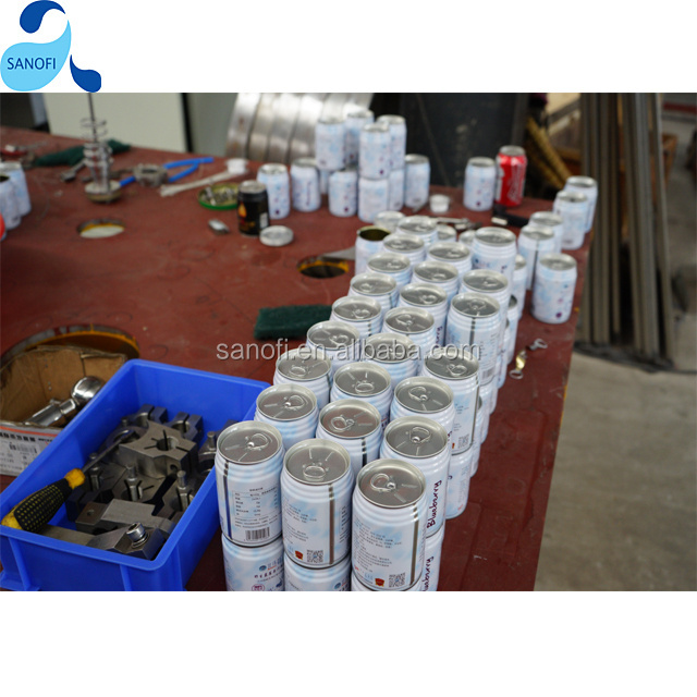 Red Bull Energy Drink Cans Filling Machine / Energy Drink Making Machine