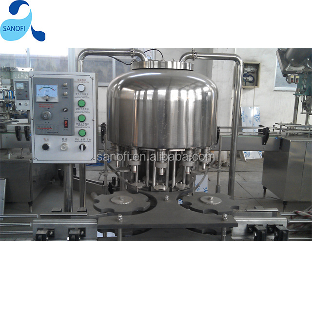 Mini Mineral Drinking Water Filling Machine / Bottling Plant, For Small Factory, 1000-2000BPH