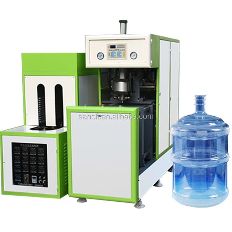 Semi-Automatic PET Preform Blowing 5 Gallon Plastic Bottle Making Machine