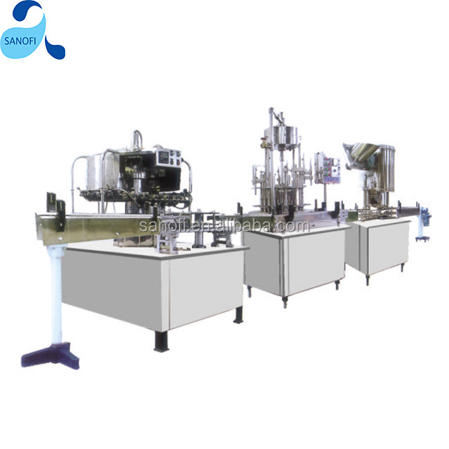 Mini Mineral Drinking Water Filling Machine / Bottling Plant, For Small Factory, 1000-2000BPH