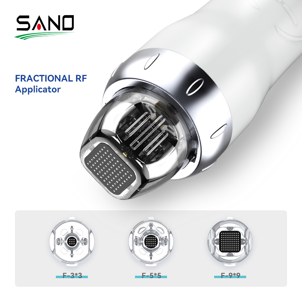 Sanhe Beauty Advanced Medical Beauty Equipment Noninvasive Microcurrent Facelifting Rf Fractional Microneedle Machine Portable