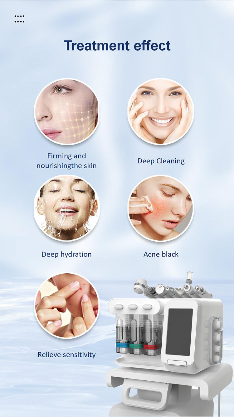 Oxygen Jet Peel Skin Peeling Oxygen Facial Jet Peel Water Oxygen Hydrafacials Deep Cleansing Machine