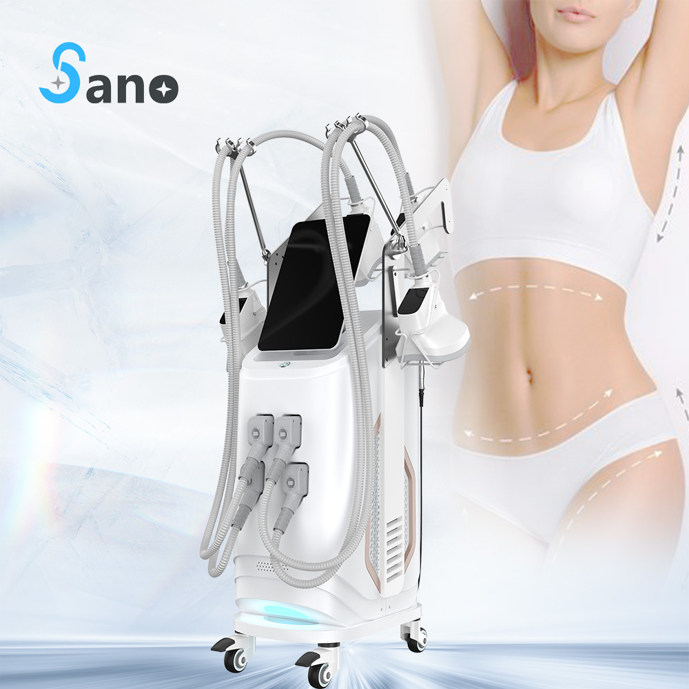 360 Cryolipolisis Cellulite Vacuum Fat Freezing 4 Cryo Handles CryoLipolysis Slimming Machine