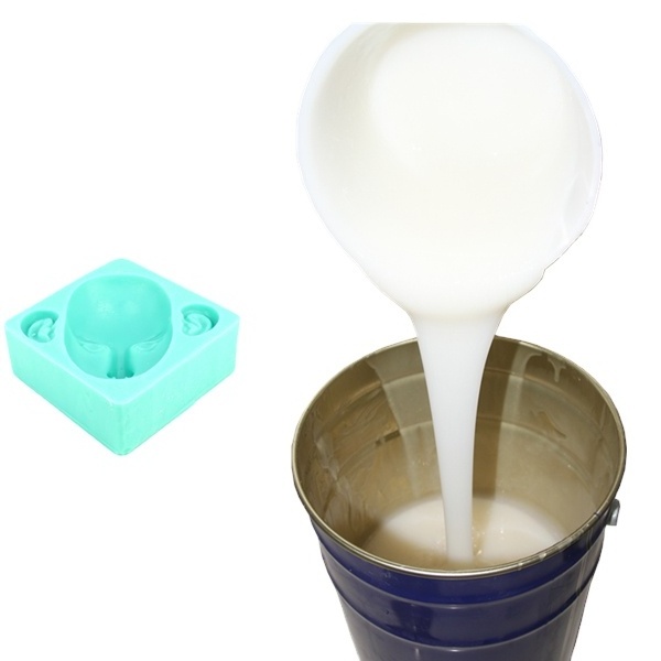 Pourable RTV 2 Liquid casting silicone molding Silicone for decoration mold making